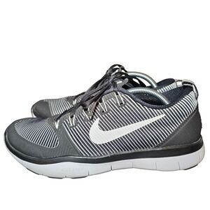 Nike Free TR Flywire Men‎ Training Shoe Black White Size 9 US 42.5 EUR Running